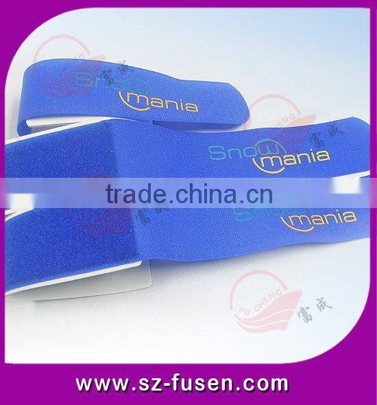 snowboard binding magic tape straps