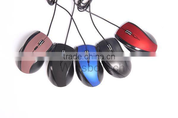 Various Colors Cool Shaped PC Mouse Optical 4D Wired Mouse