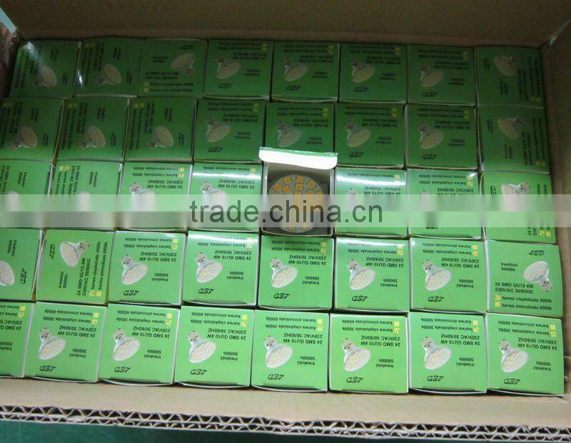 led manufacture bulb light SMD5050 320lm CRI>75 50* H56mm AC 85-265V E27/E26/E14/GU10/MR16 50,000h 2800-3200K, 4000-7000K