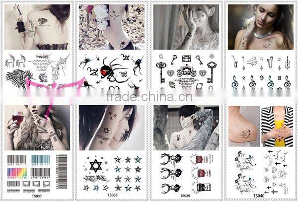Easam moon temporary tattoo sticker/Waterproof body tattoo