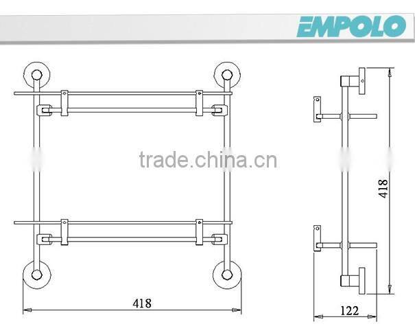 Double Glass Shelf 92712