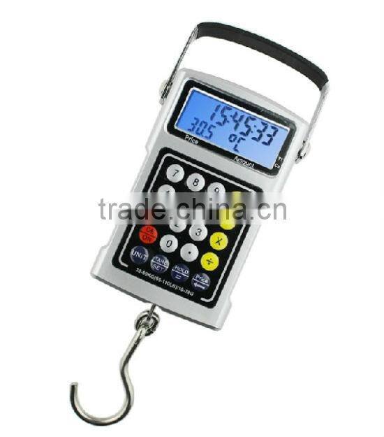 50kg High Precision Portable Digital Portable Weighing Luggage Scale