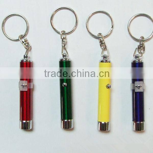 Large inventory for sale cheap projector flashlight keychain