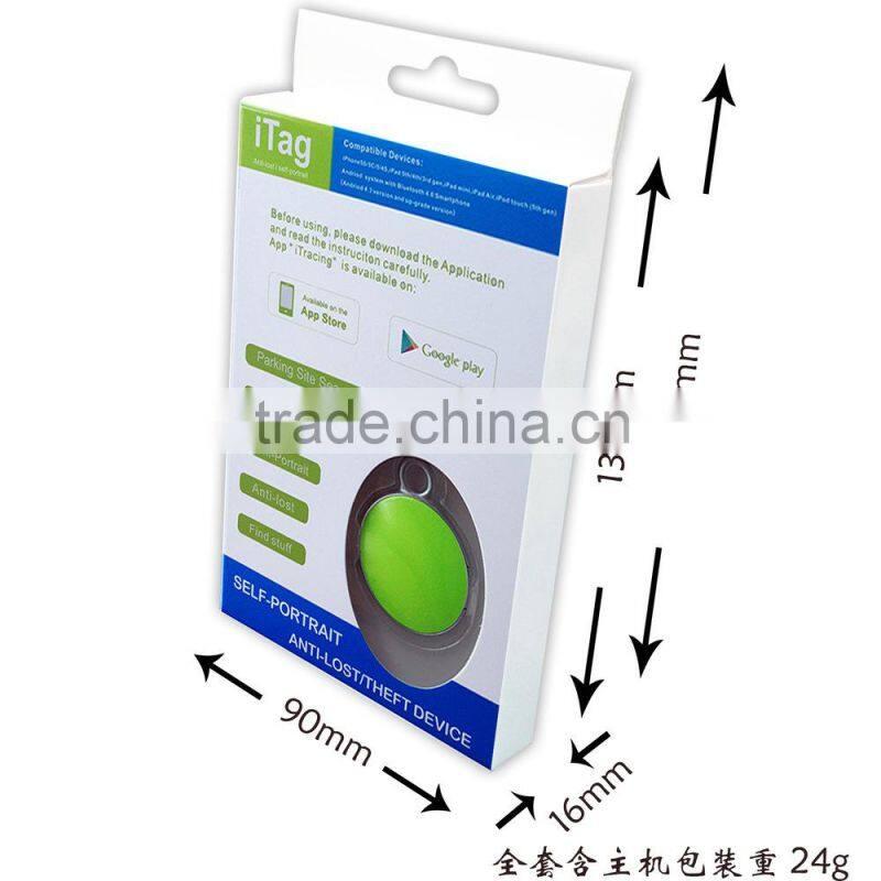 New Wireless smart key finder lost locator Bluetooth 4.0 remote bluetooth anti lost alarm for iOS iPhone Android phone pets