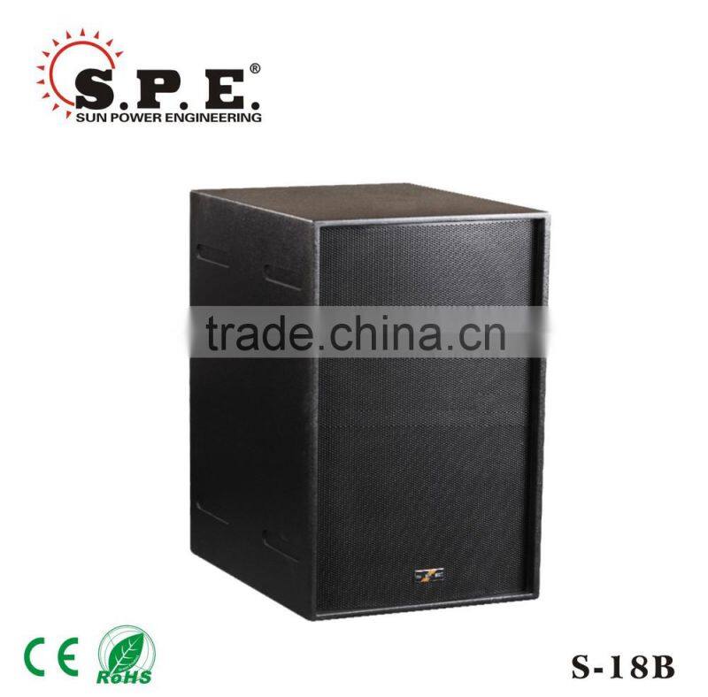 spe audio LS2500 1200W dual 15 subwoofer