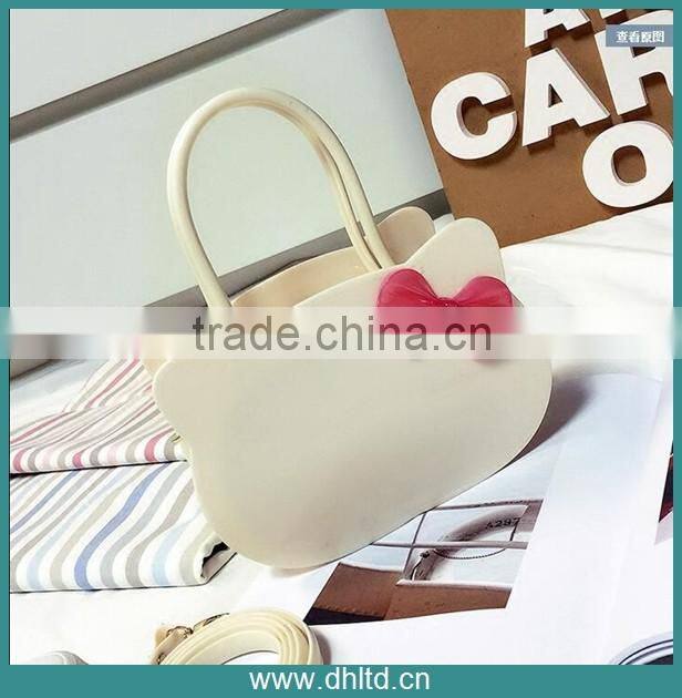 2016Wholesale premium Lady bags silicone ladies handbags