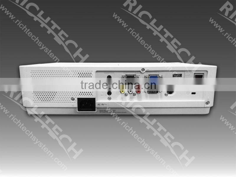 Panasonic Digital Projector PT-VX 4000 lumens and wide angle lens better for floor projection