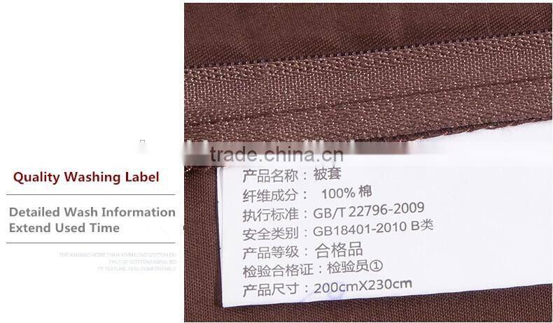 Hot Sale Solid Color Hotel or Dormitory Used Full Cotton Hotel Bedding Fabric