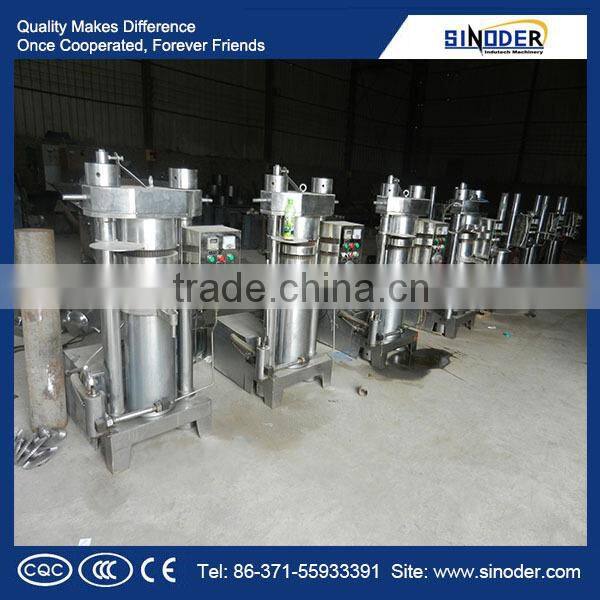 Stainless steel hydraulic palm oil press machine/ oil expeller /hydraulic oil press for olive, sesame