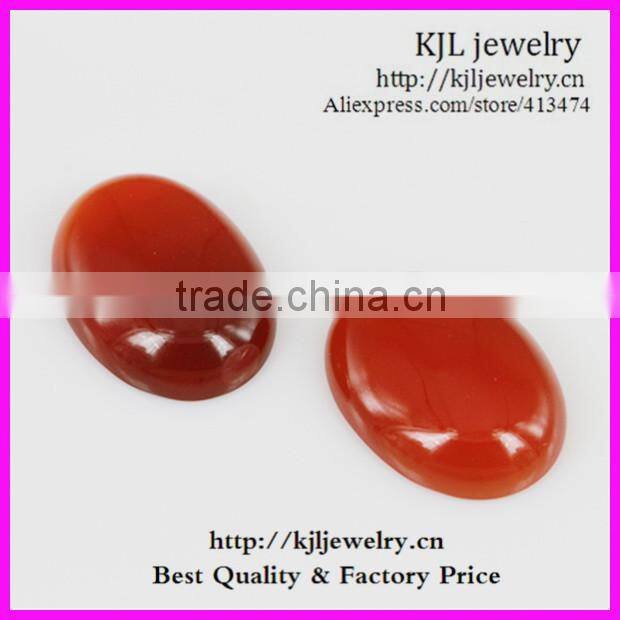 KJL-BD5338 Wholesale Natural flatback egg shape Picture jasper Gemstones lose beads 7X18X25mm