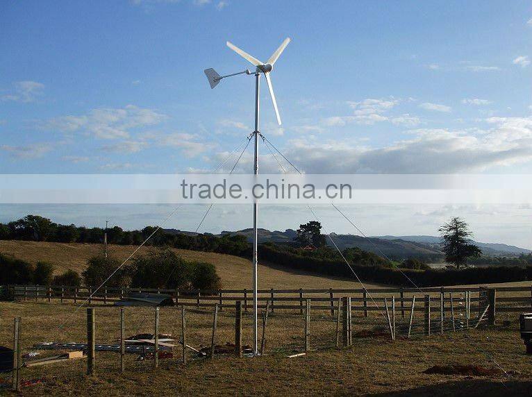 500W/1000W/2000W residential wind turbine generator for domestic use