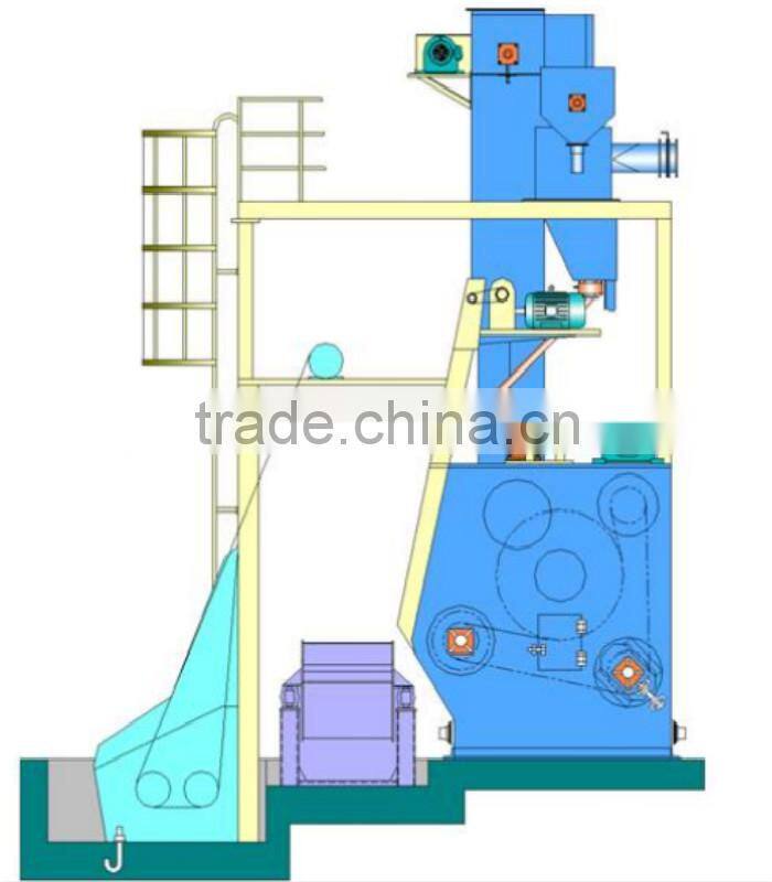 Advanced auto feeding rubber tracked play sand machine