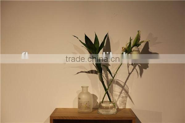 handmade different shaped chinese glass flower vase for home decoration