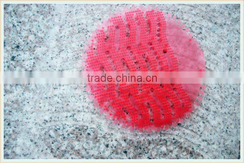 OEM manufacture EVA wave urinal screen BG-1007-3 with lot of scents