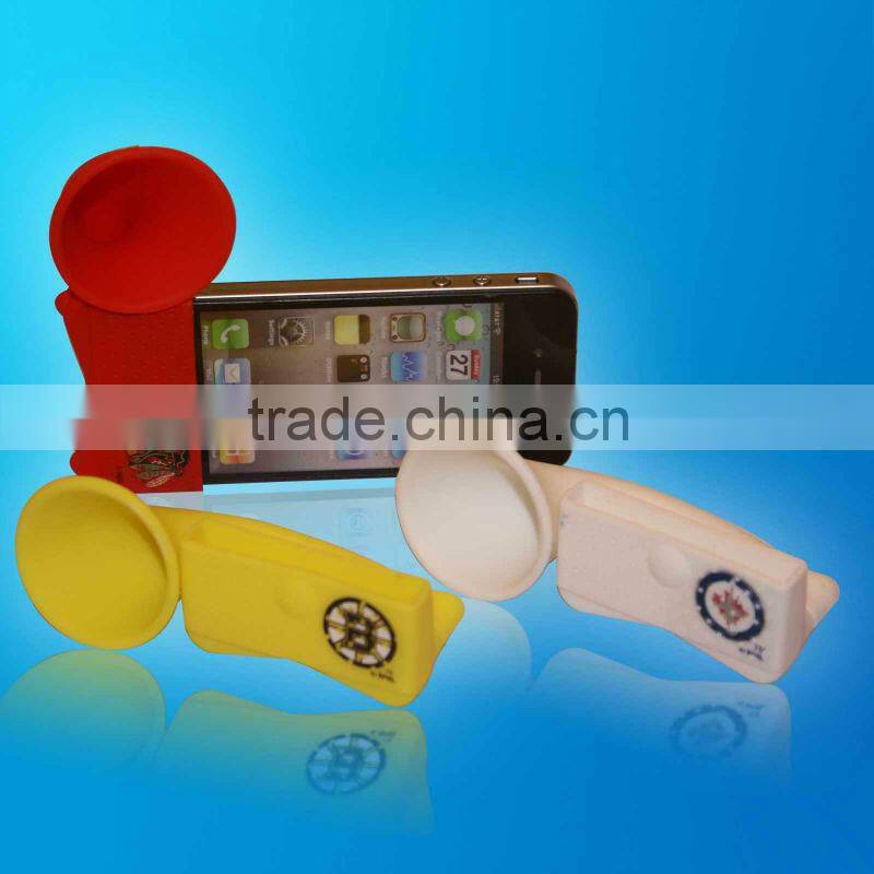 silicon trumpet speaker for iphone 4g