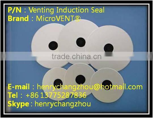 <MICROVENT> breathable induction seal for Fertilizers and Pesticides