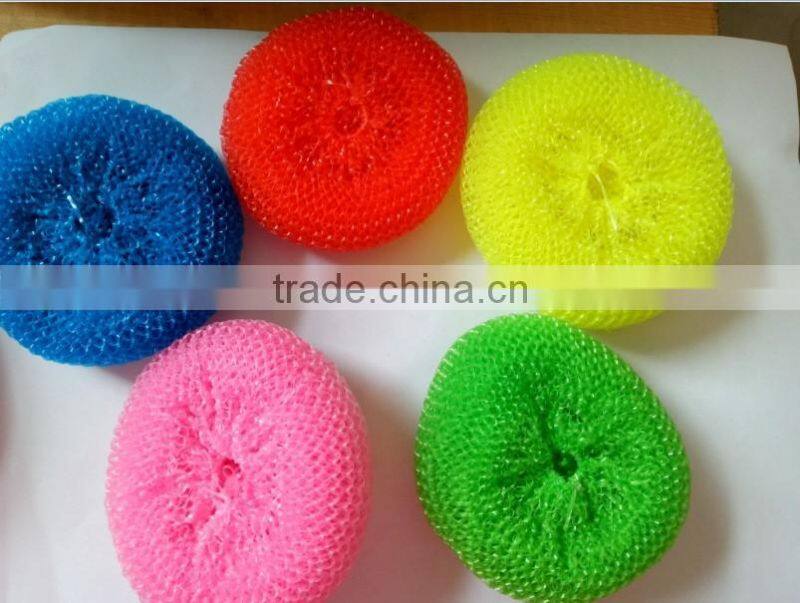 galvanized scourer plastic mesh scourer