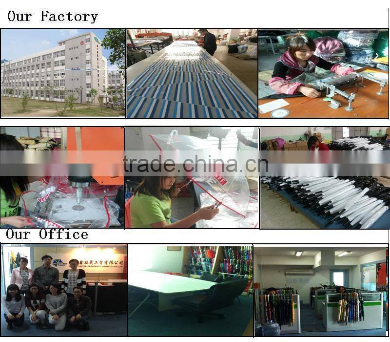 auto open standard size POE materails rainbow umbrella