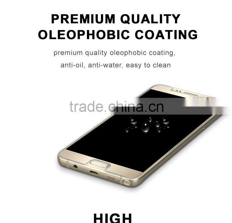 0.2mm ultra thin for samsung note 5 tempered glass screen protector, tempered glass for note 5 screen protector