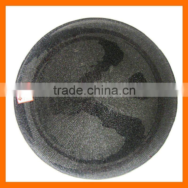 Glass plates whole sales,large glass under plates
