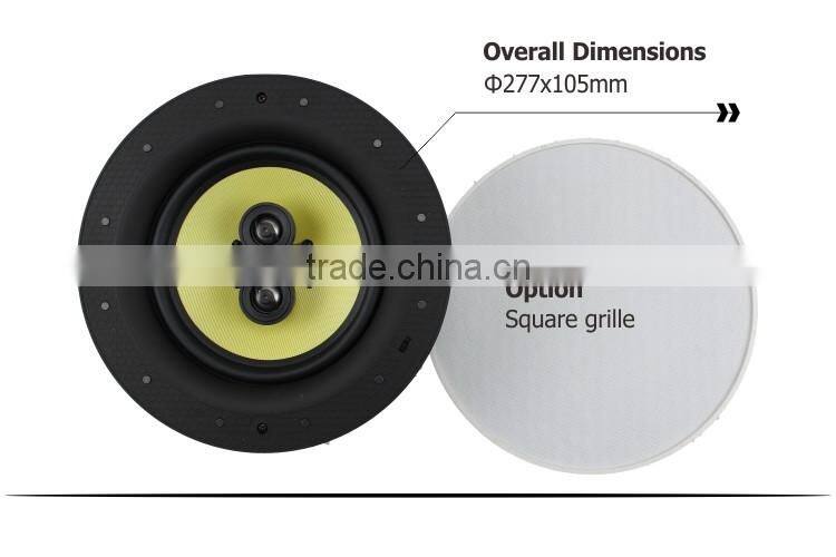 Indoor 8 inch Coaxial Two Way Ceiling Speaker