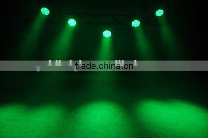 49 red 72 green 60 blue Stage slim led light par 64