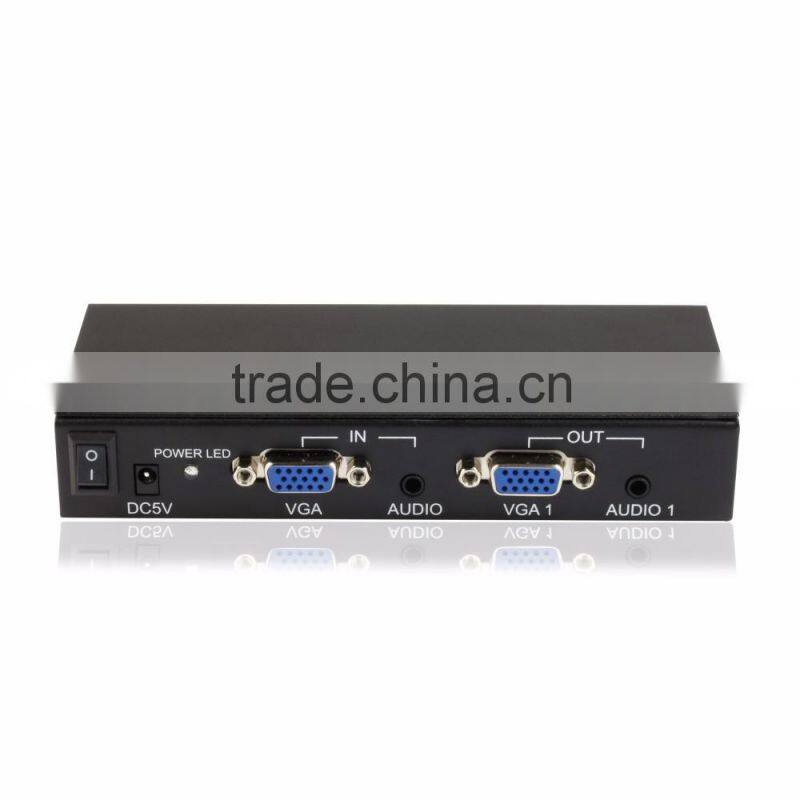China supplier 1 in 2 out vga splitter VGA splitter for home theater
