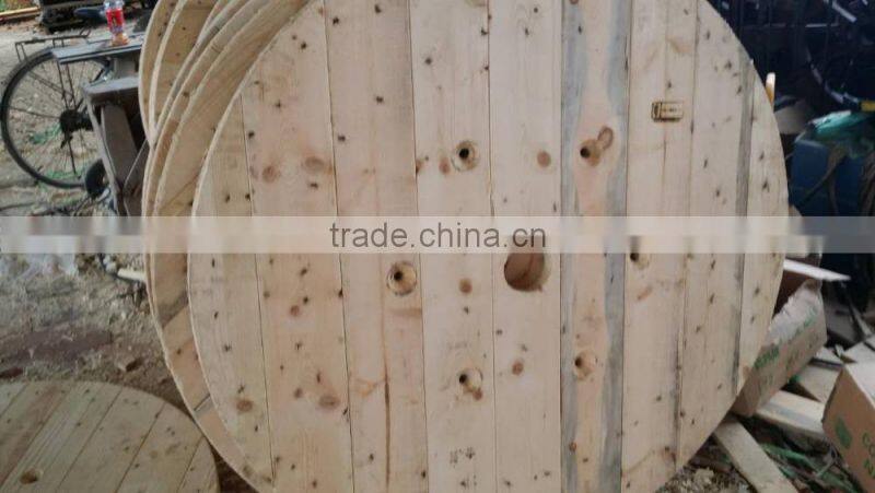 solid wood cable drum for wire and cable 1400kg