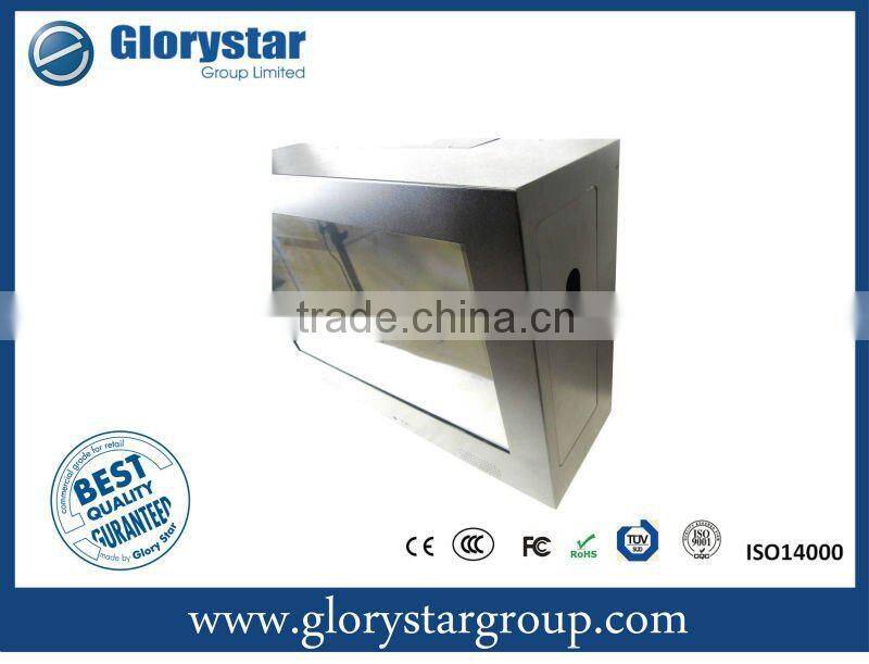 21.5" Transparent screens display for retails and sales promotion fairs and events