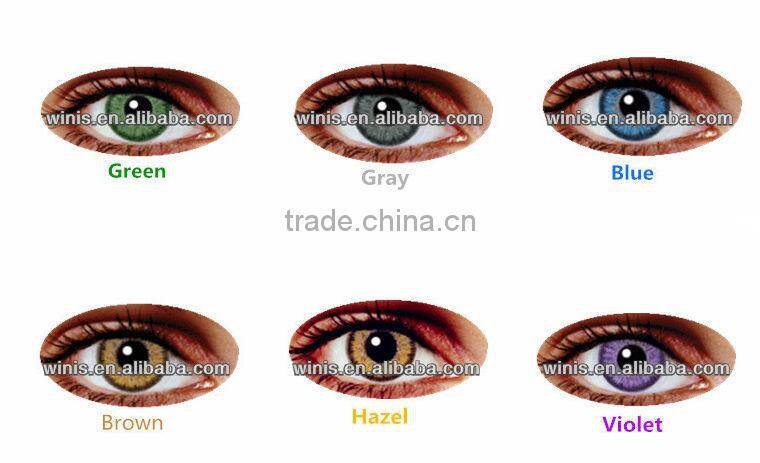 wholesale korean cosmetics Eclipse colored contact lenses for eyes