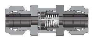 316SS Instrument Check Valve 8mm Mini Check Valve