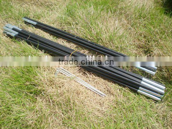 6 Person Tent Double Layer Polyester Fabric Hiking Tent