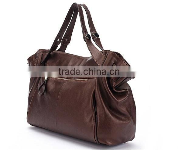 Fashion genuine leather wholesale handbag brand online shop