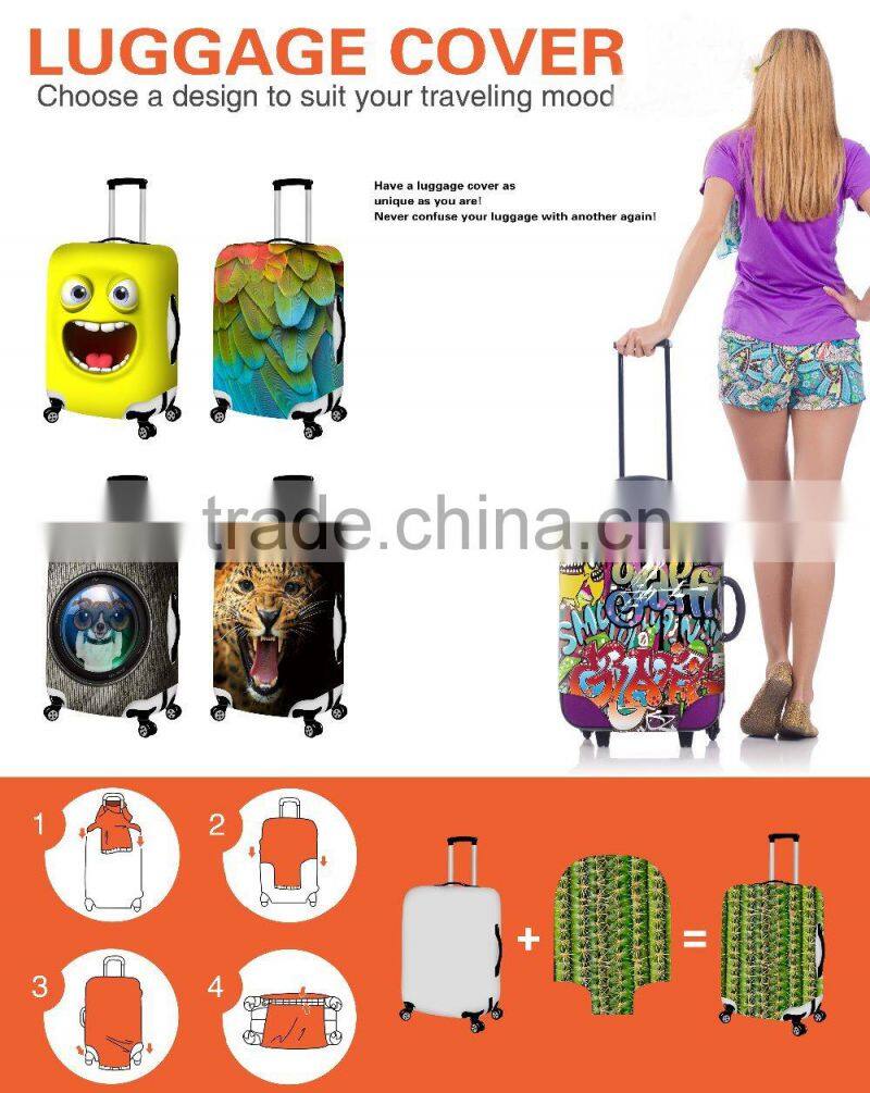Wholesale New Design European Style Skillful Manufacture Luggage Cover,Luggage Protective Cover,Protective Cover Luggage