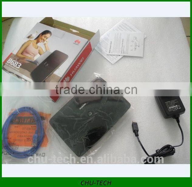 UNLOCKED HUAWEI B683 HSPA+ WIRELESS GATEWAY 28mbps ROUTER BROADBAND MODEM