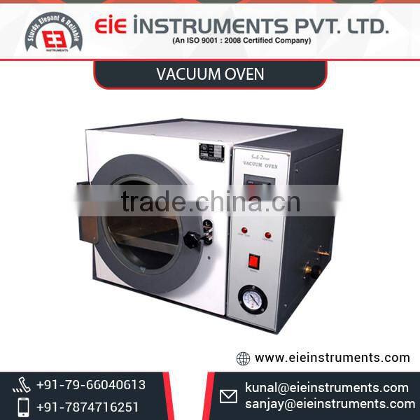 Vacuum Oven Having High Quality Glass Wool Insulation
