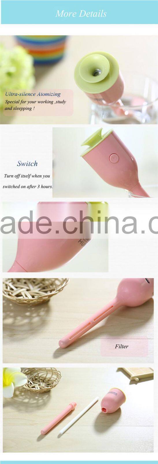 New usb magic stick desk humidifier ultrasonic aroma air diffuser mist maker