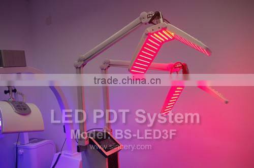 led red light facial therapy skin tightening machine