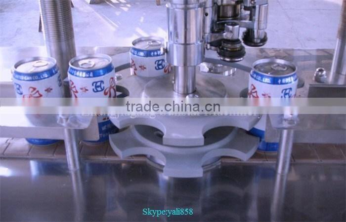 2016 new design automatic home can sealer machine for juice milk beverage tea