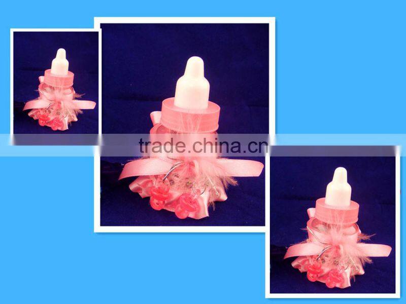 China maufacturer PE plastic feeding bottle for baby party