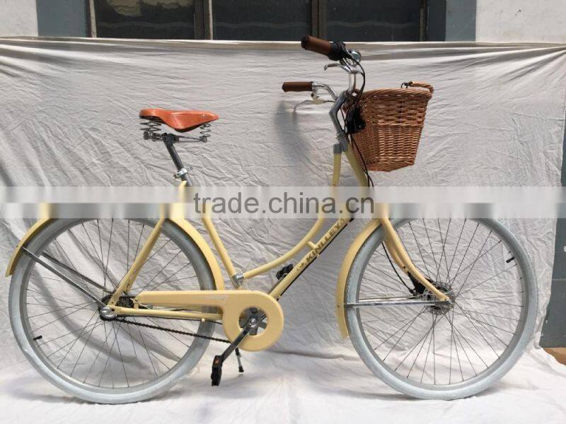 Steel Lugged Frame 28 Inch City Bicycle/Utility Bike/Vintage Bike