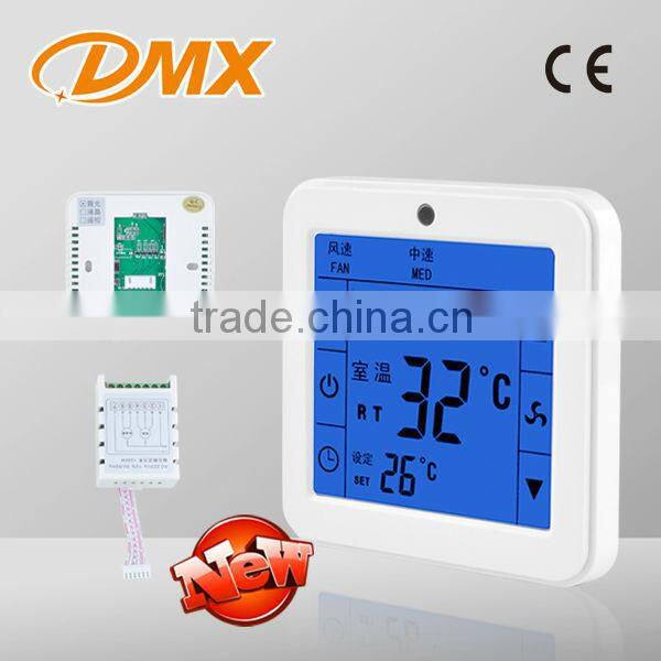 Digital Touch Screen Floor Heating Thermostat In Room