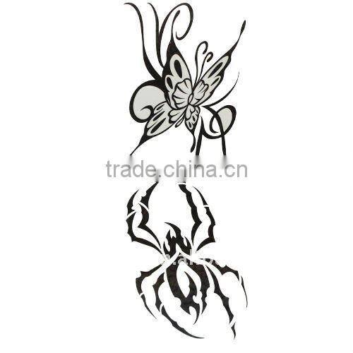 New arrived wholesale fancy decorative craft custom made elegant popular flower hair sticker