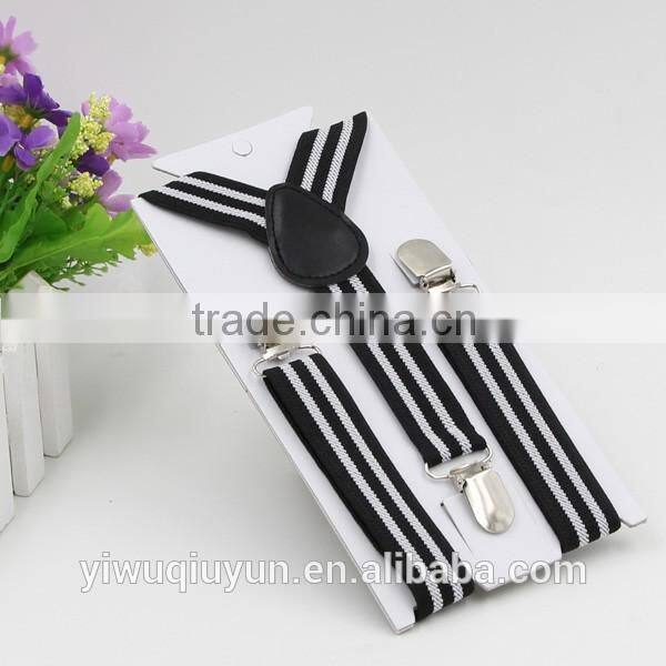 Suspenders for kids Elastic Adjustable Pants Suspenders 2016 Fashion Jeans Braces Striped Suspenders baby Clothing Accessories