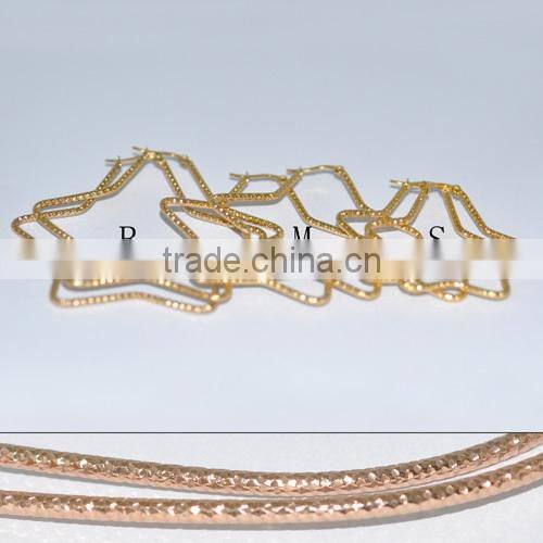 Wholesale Stainless Steel Fashion Rose Gold Earring BE20011