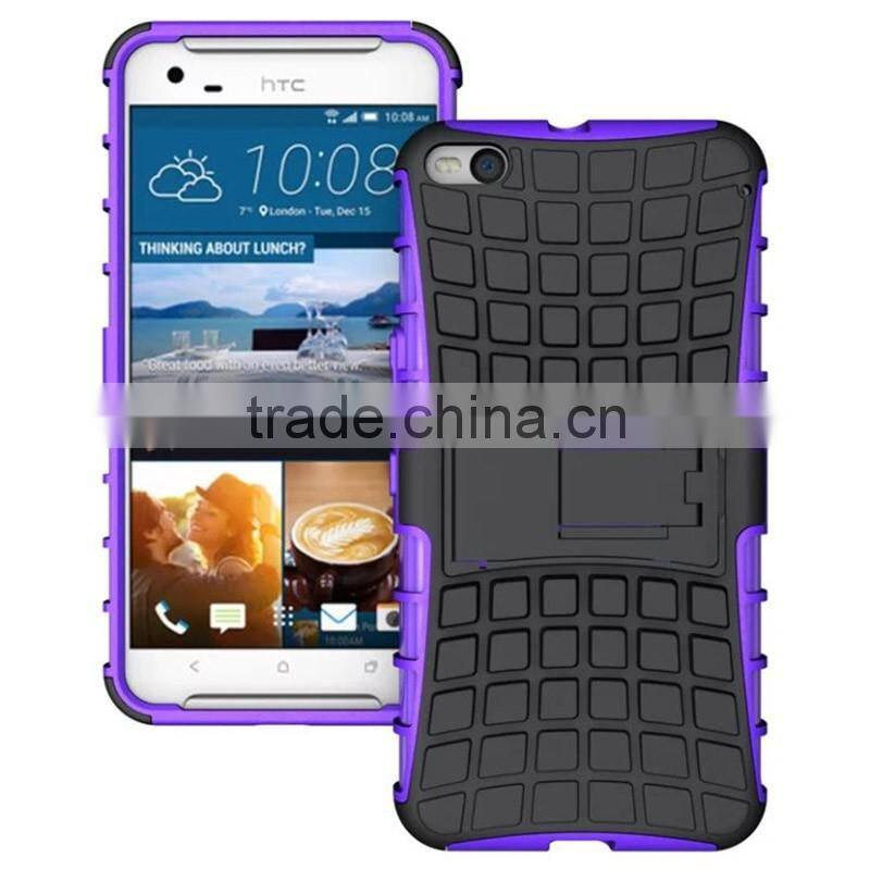 Hot Selling Hybrid Phone Case for HTC X9 Kickstand Case with Paypal Payment