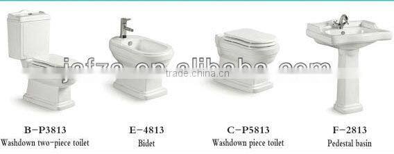 3888 Classic sanitaryware products, toilet bowl, ceramic sanitaryware manufacture