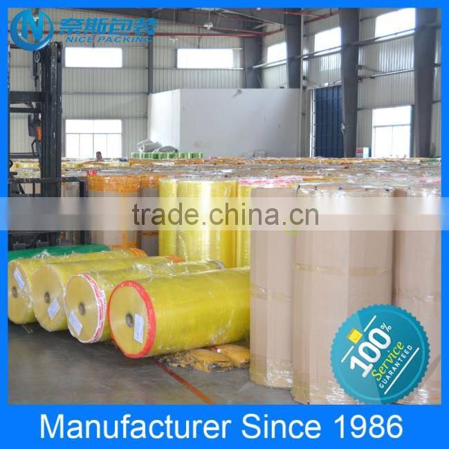 BOPP WATER ARRYLIC GLUE WITH BOPP FILM MATERIAL PACKING TAPE