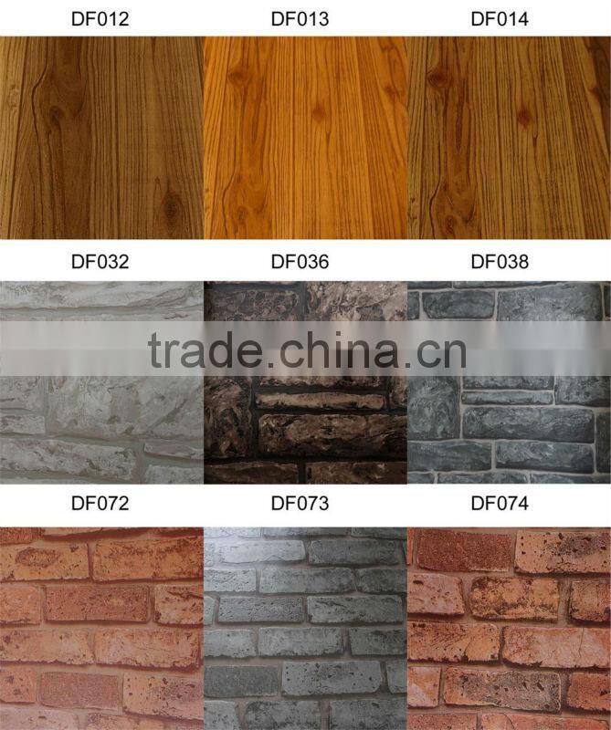 red brick wall paper korea stone wallpaper for interior decorative walls