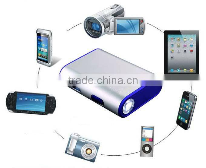 4400mah rechargeable portable power bank mini pocket power bank for emergency